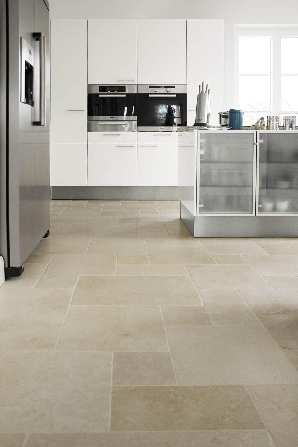 Galala Kalkstein getrommelt im römischen Verband