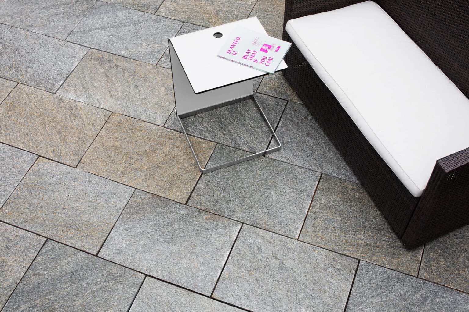 Luserna Gneis Giallo Bahnen