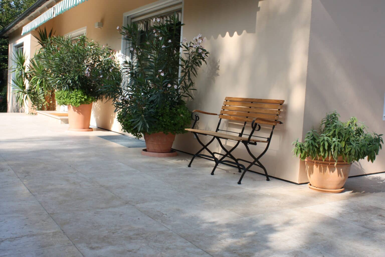 Travertin Tuscany Beige Terrassenplatten