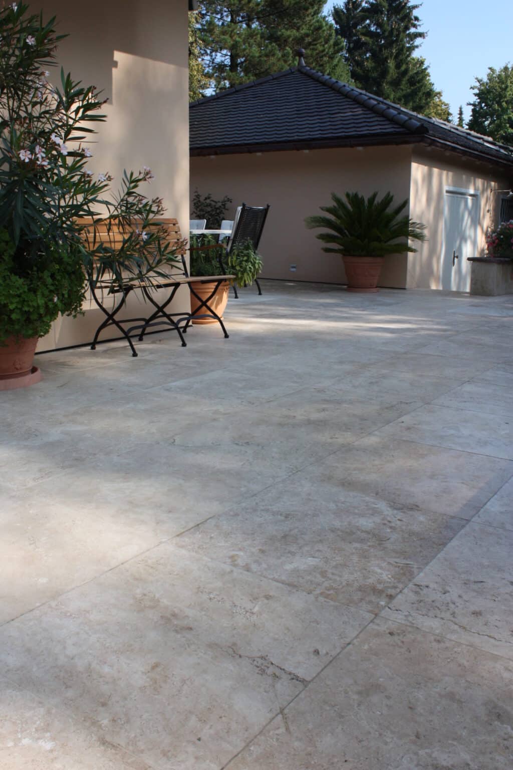 Travertin Tuscany Beige Terrassenplatten